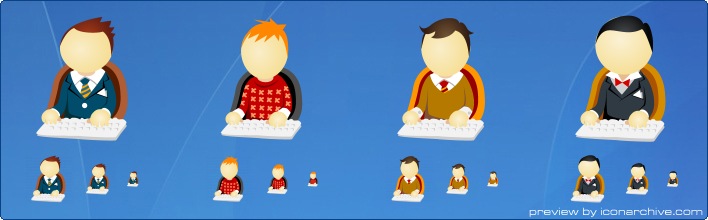 Office Men Icons