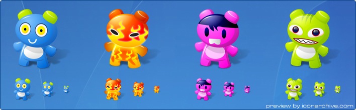 Art Toys Icons