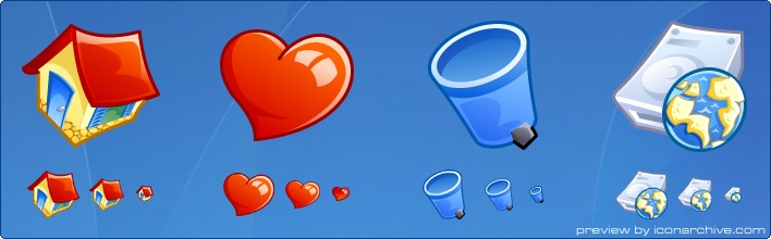 Comic 3 Icons