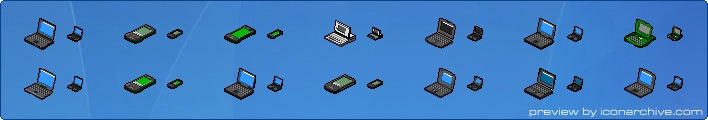 Apple Portables Icons