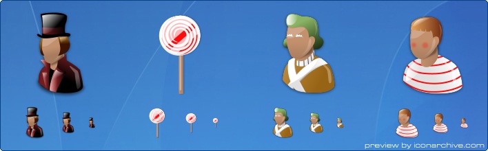 Charlie and the Chocolate Factory Icons