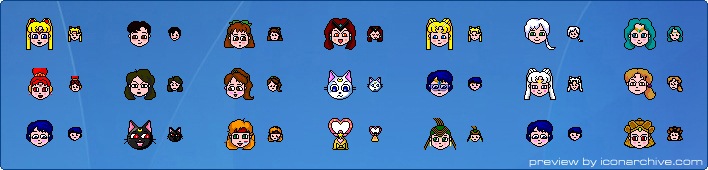 Sailor Moon Icons