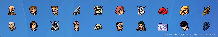 Gundam 0083 Icons