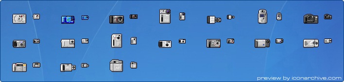 Digi Cam 03 Icons