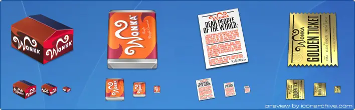 Wonka Industries Icons