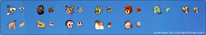 Dexters Labs Icons
