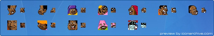 Fat Albert Icons