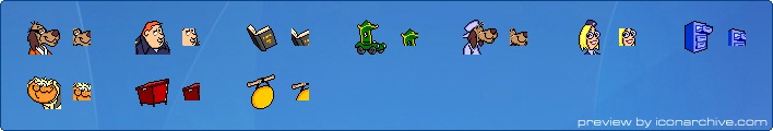 Hong Kong Phooey Icons
