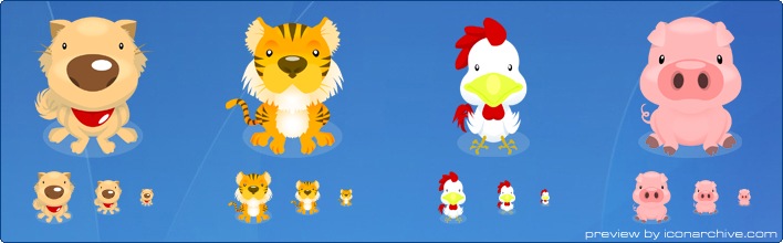 Delightful Zodiac Icons