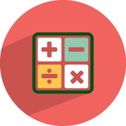 Calculation Icon | Flat Finance Iconpack | GraphicLoads