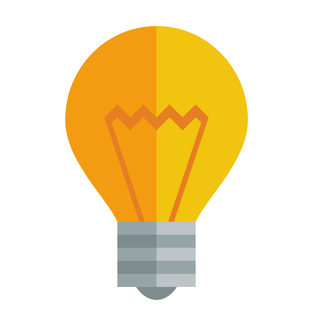 Light bulb Icon | Small & Flat Iconpack | paomedia