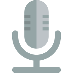 Microphone Icon | Small & Flat Iconpack | paomedia