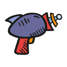 Laser gun Icon | Free Space Iconpack | Good Stuff No Nonsense