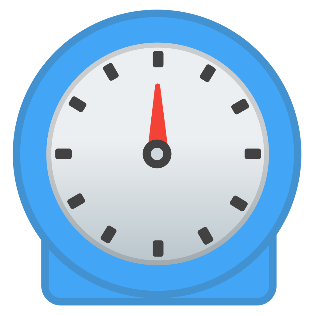 Timer clock Icon | Noto Emoji Travel & Places Iconpack | Google