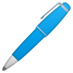 Pen Icon | Noto Emoji Objects Iconpack | Google