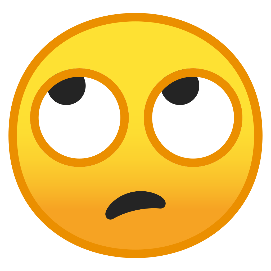 Face with rolling eyes Icon | Noto Emoji Smiley Iconpack | Google