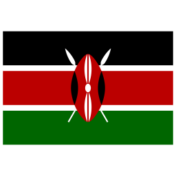 KE Kenya Flag