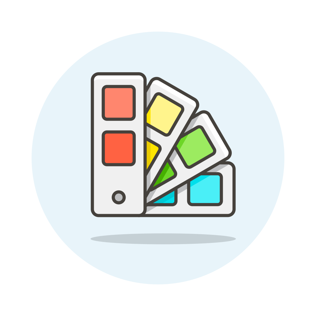 Color palette Icon | Streamline UX Free Iconpack | Streamline Icons