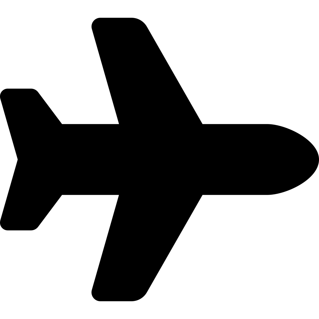 Font Awesome Plane Icon | Font Awesome Iconpack | Font Awesome Team