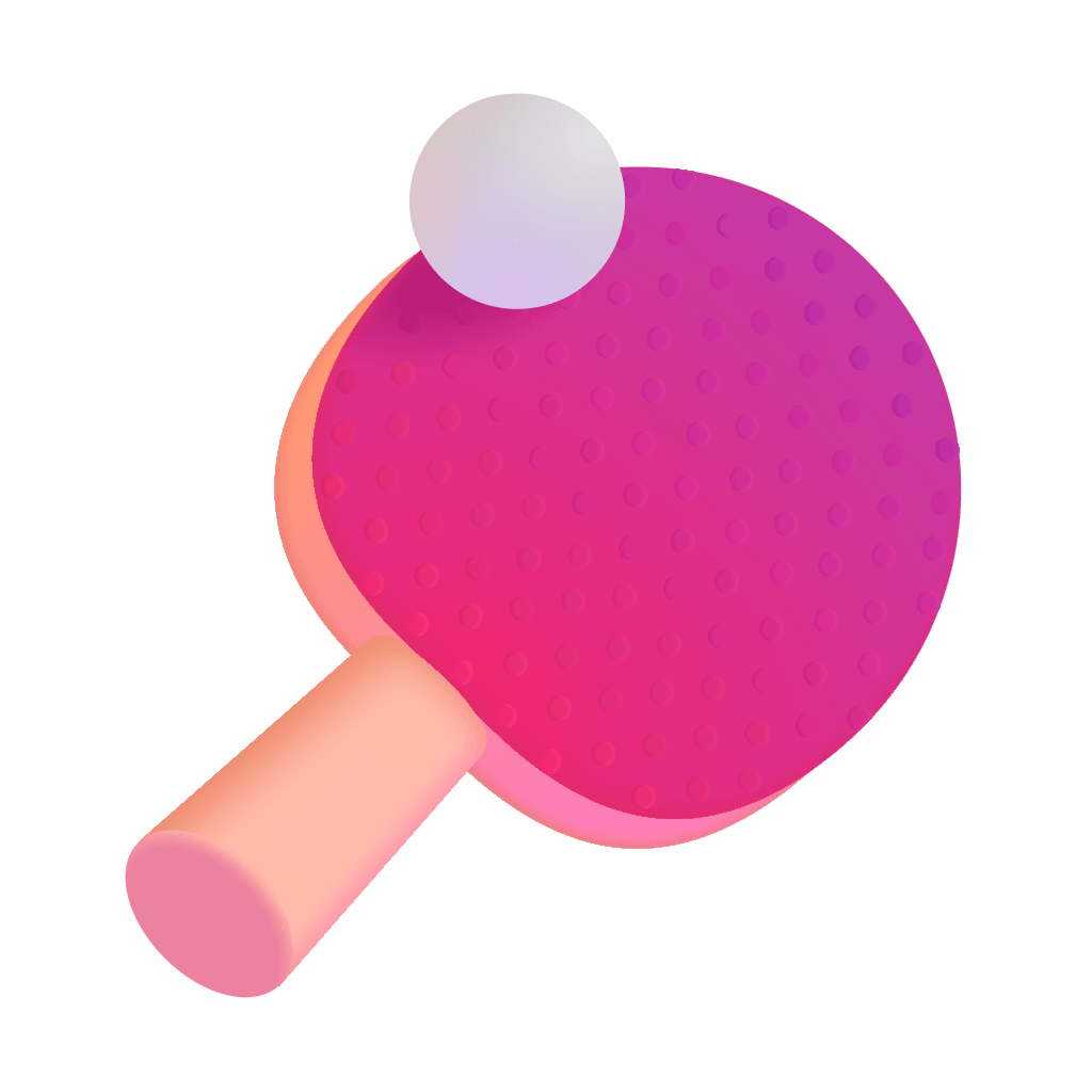 Ping Pong 3d Icon | FluentUI Emoji 3D Iconpack | Microsoft