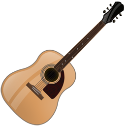 Guitar Icon | Stringed Instruments Iconpack | Iconshock