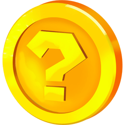 Question Coin Icon | Super Mario Iconpack | Sandro Pereira