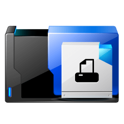Folder printer fax Icon | Transformers Iconpack | ypf