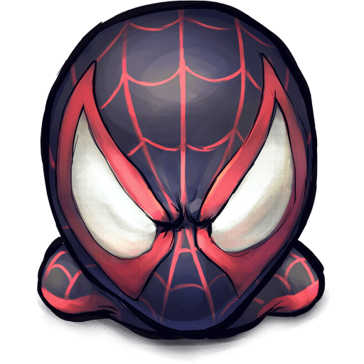 Comics Spiderman Morales Icon | UltraBuuf Iconpack | Mattahan