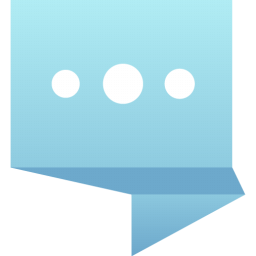 Circle chat icon