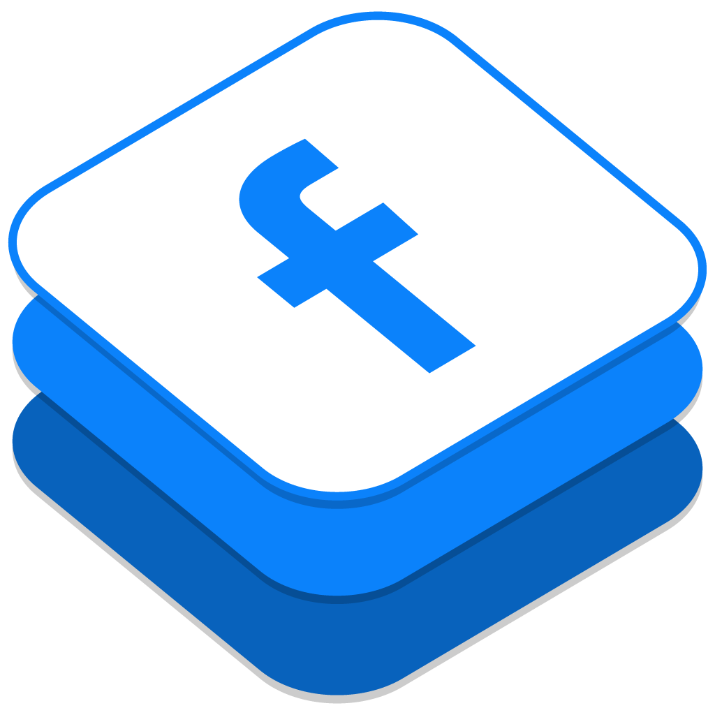 Facebook Icon | iOS8 Style Social Iconpack | DesignBolts