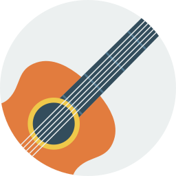 Guitar Icon | Flat Iconpack | Flat-Icons.com